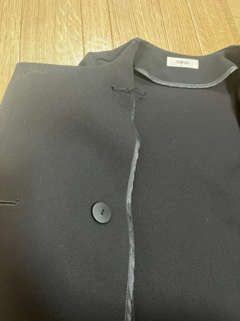 TRÊFLE+1 トレフルプラスワン　スカラップジャケット 01サイズ