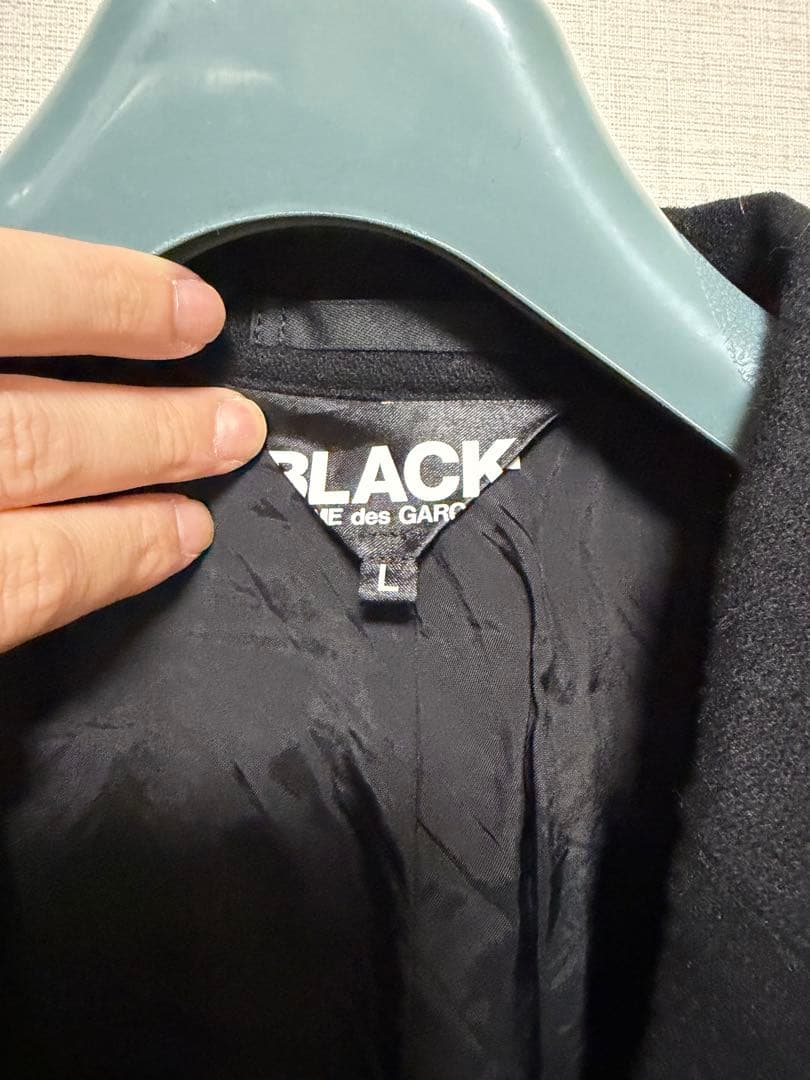 ブラックコムデギャルソン ドッキングアウター ブラック