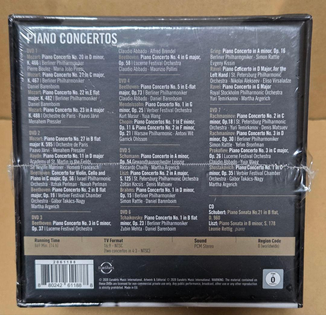 未開封 25 CLASSIC PIANO CONCERTOS