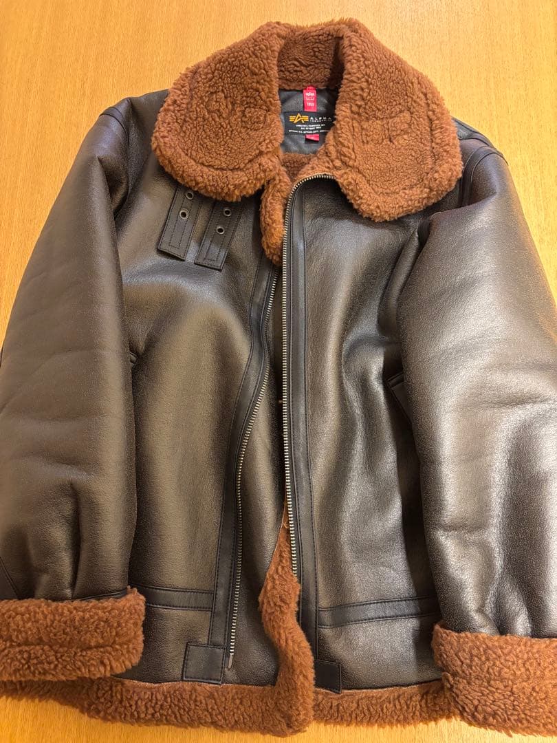 ALPHA INDUSTRIES ムートンジャケット M 美品