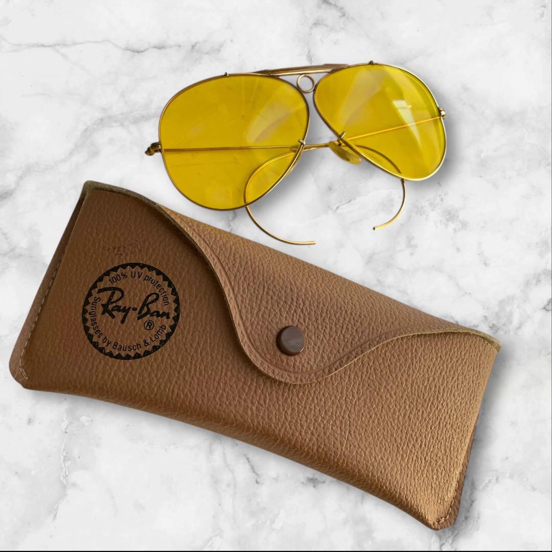 10K金張り✨BL RAY-BAN ボシュロムレイバン　シューター　カリクローム