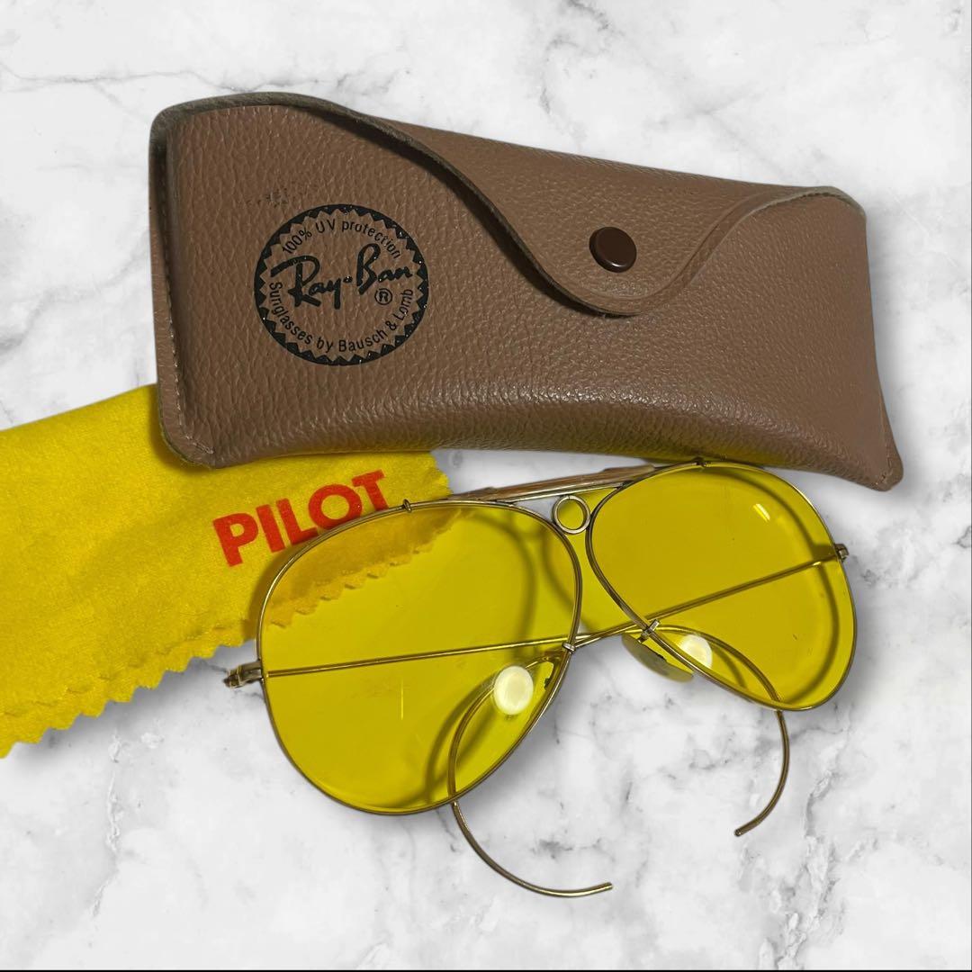 10K金張り✨BL RAY-BAN ボシュロムレイバン　シューター　カリクローム