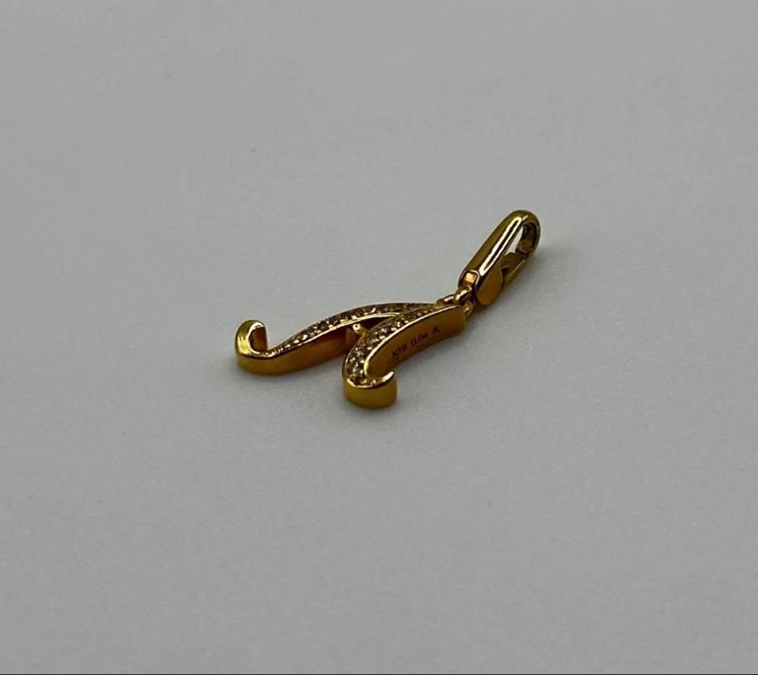 ゆきざき　ノンブル　k18 ネックレス　チャーム　Ａ