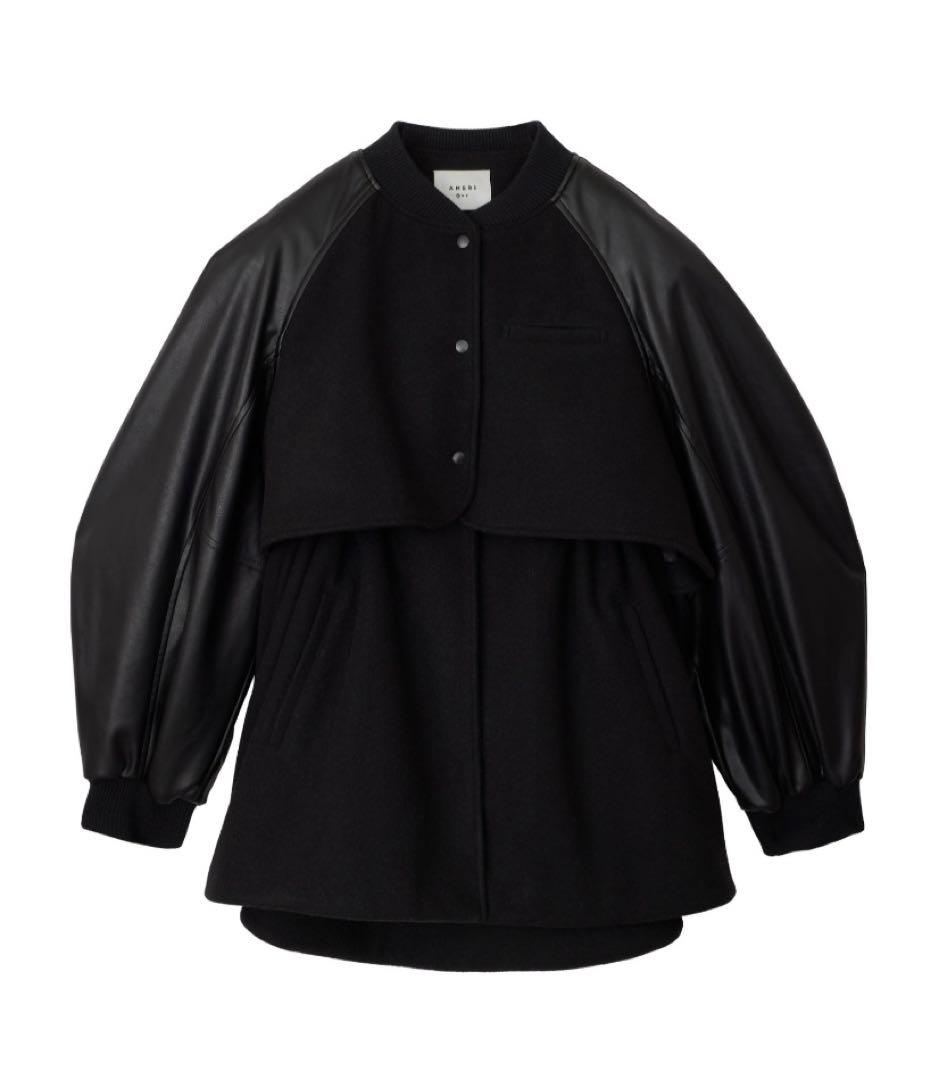 ジャケット・アウター ameri vintage UND LAYERED STADIUM JUMPER