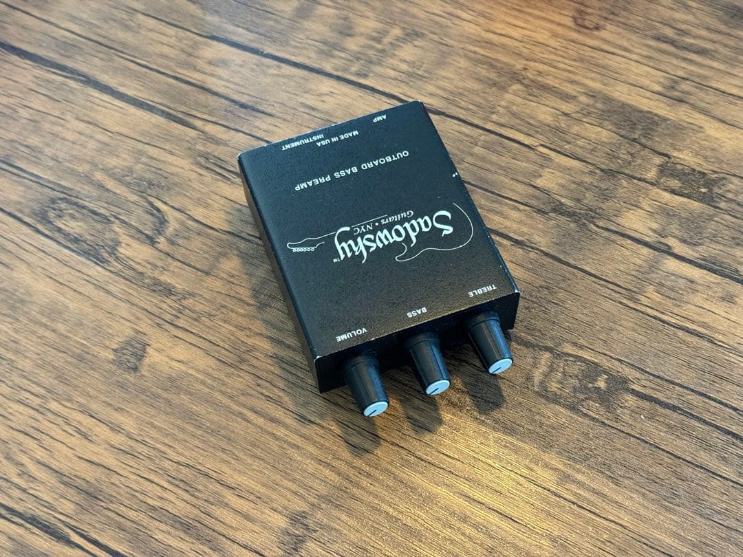 ベース Sadowsky Bass Preamp OLD