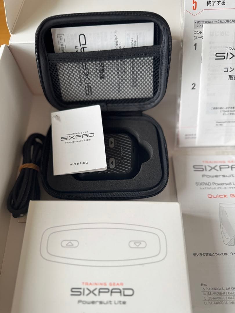 美品！SIXPADシックスパッドウエストパワースーツヒップ＆レッグレディース！