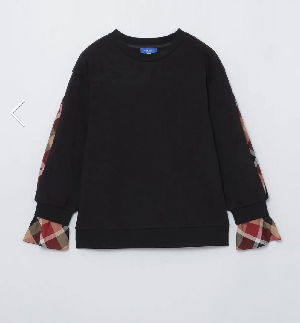 ブルーレーベルクレストブリッジ　スリーブコンシャスプルオーバー　新品タグ付き