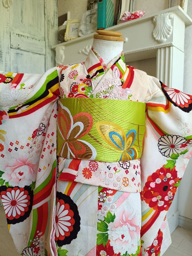 専用です☆☆子供ジュニア袋帯☆抹茶