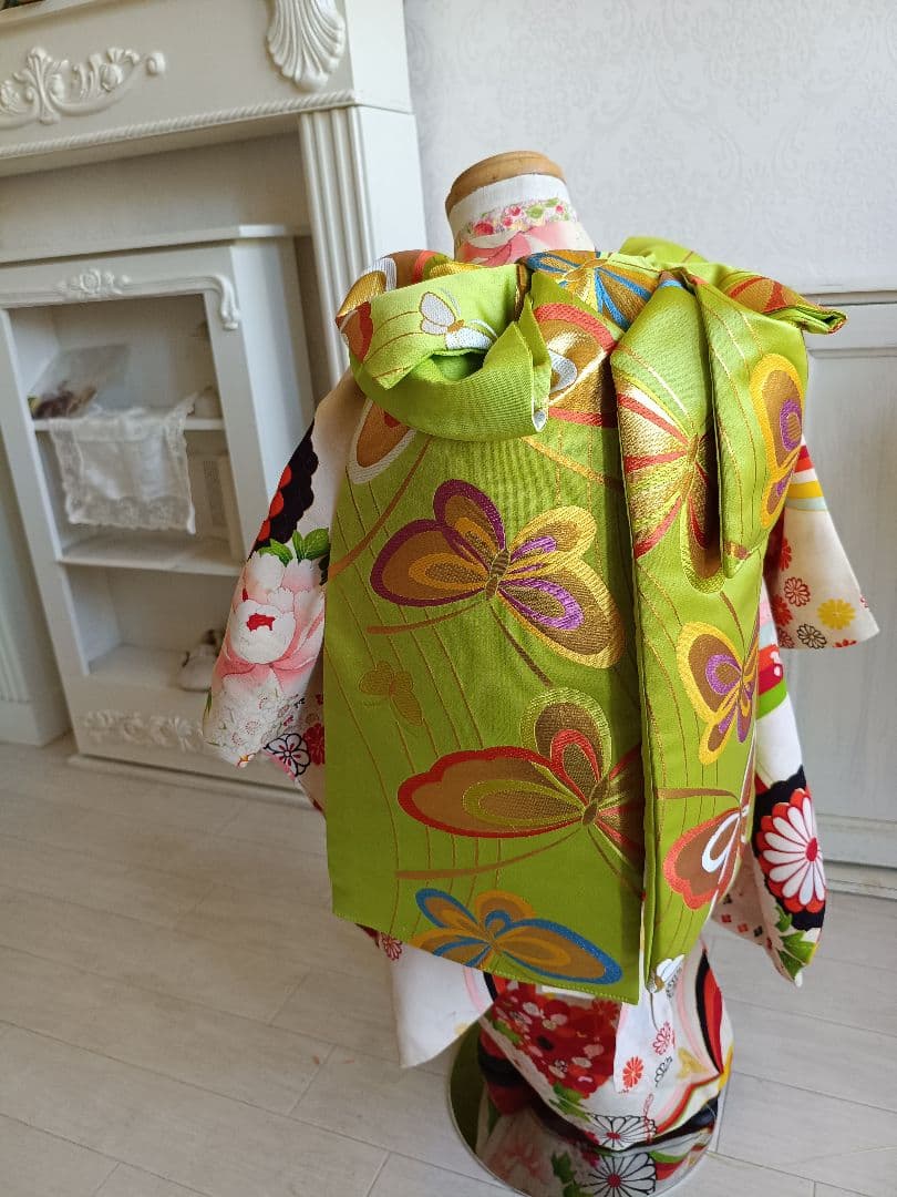 専用です☆☆子供ジュニア袋帯☆抹茶