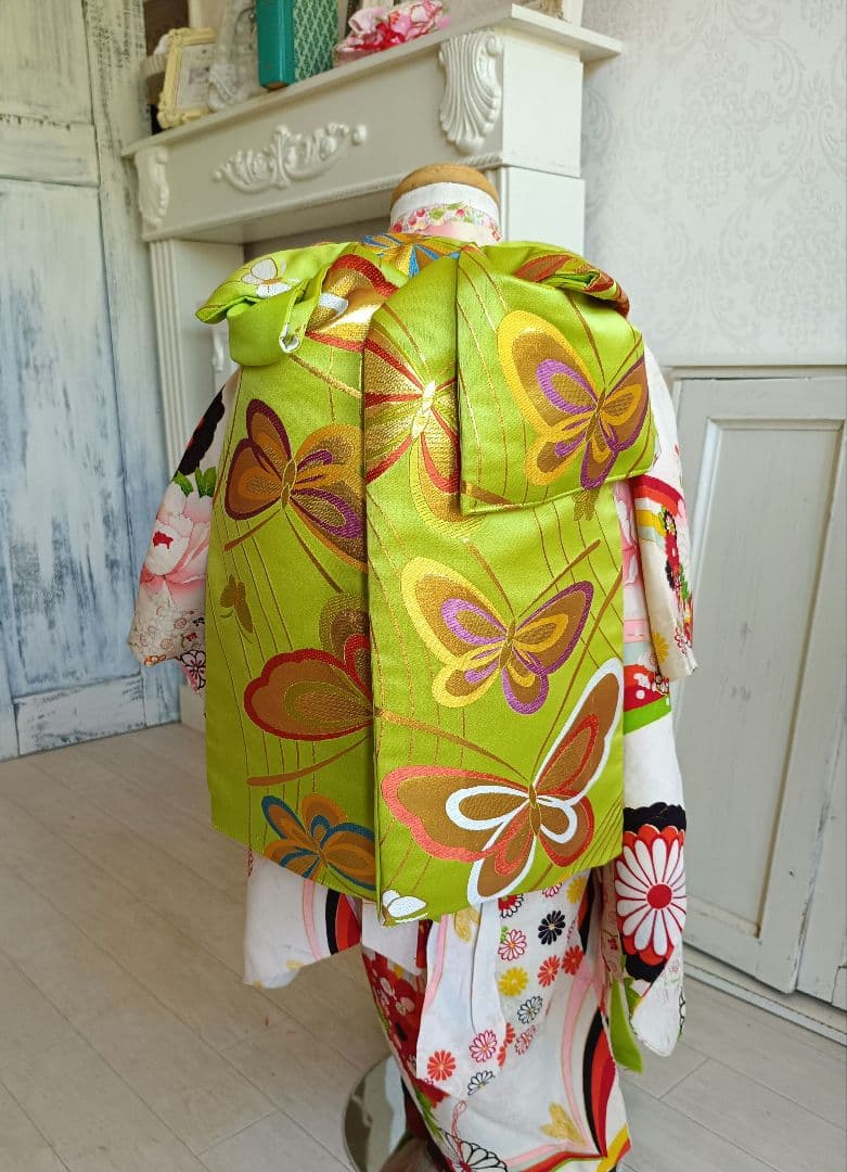 専用です☆☆子供ジュニア袋帯☆抹茶