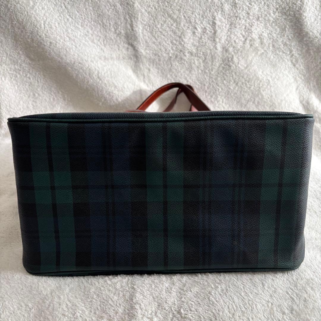 ✨️美品 ポロラルフローレン トートバッグ PVCレザー グリーン ヴィンテージ