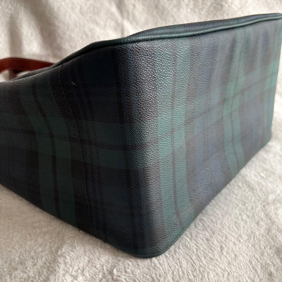 ✨️美品 ポロラルフローレン トートバッグ PVCレザー グリーン ヴィンテージ