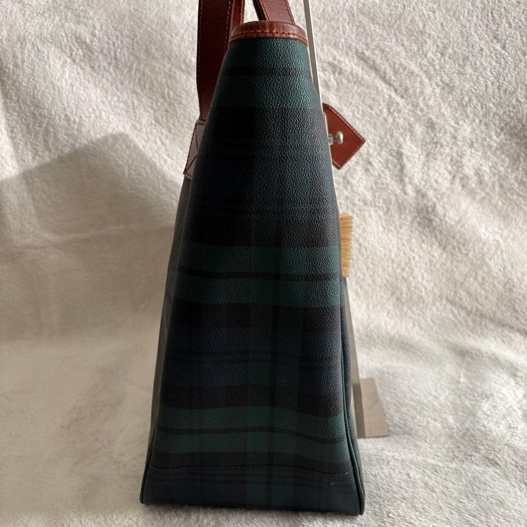 ✨️美品 ポロラルフローレン トートバッグ PVCレザー グリーン ヴィンテージ