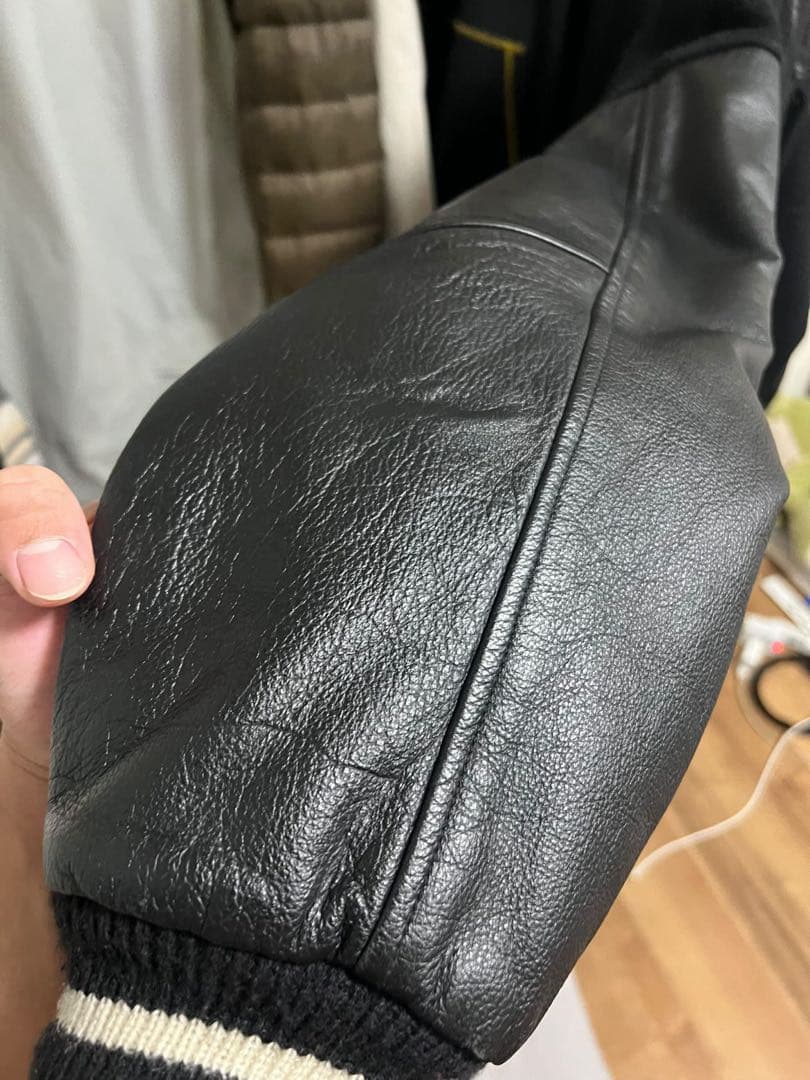 OLD stussy BIG4 スタジャン