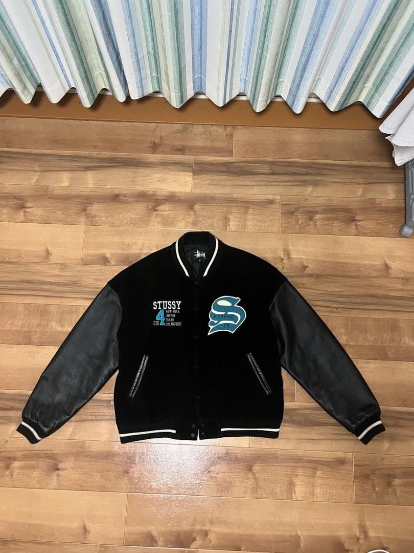 OLD stussy BIG4 スタジャン