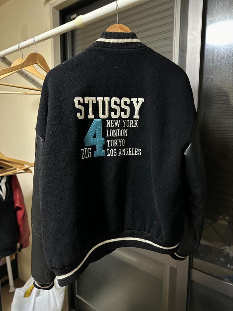 OLD stussy BIG4 スタジャン