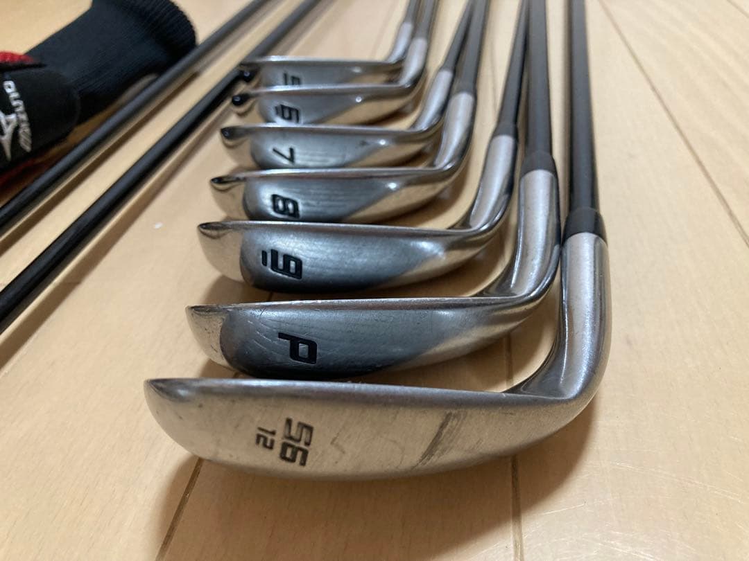 【中古】MIZUNO T-ZOID RV-02 メンズ ゴルフクラブ 9本　右