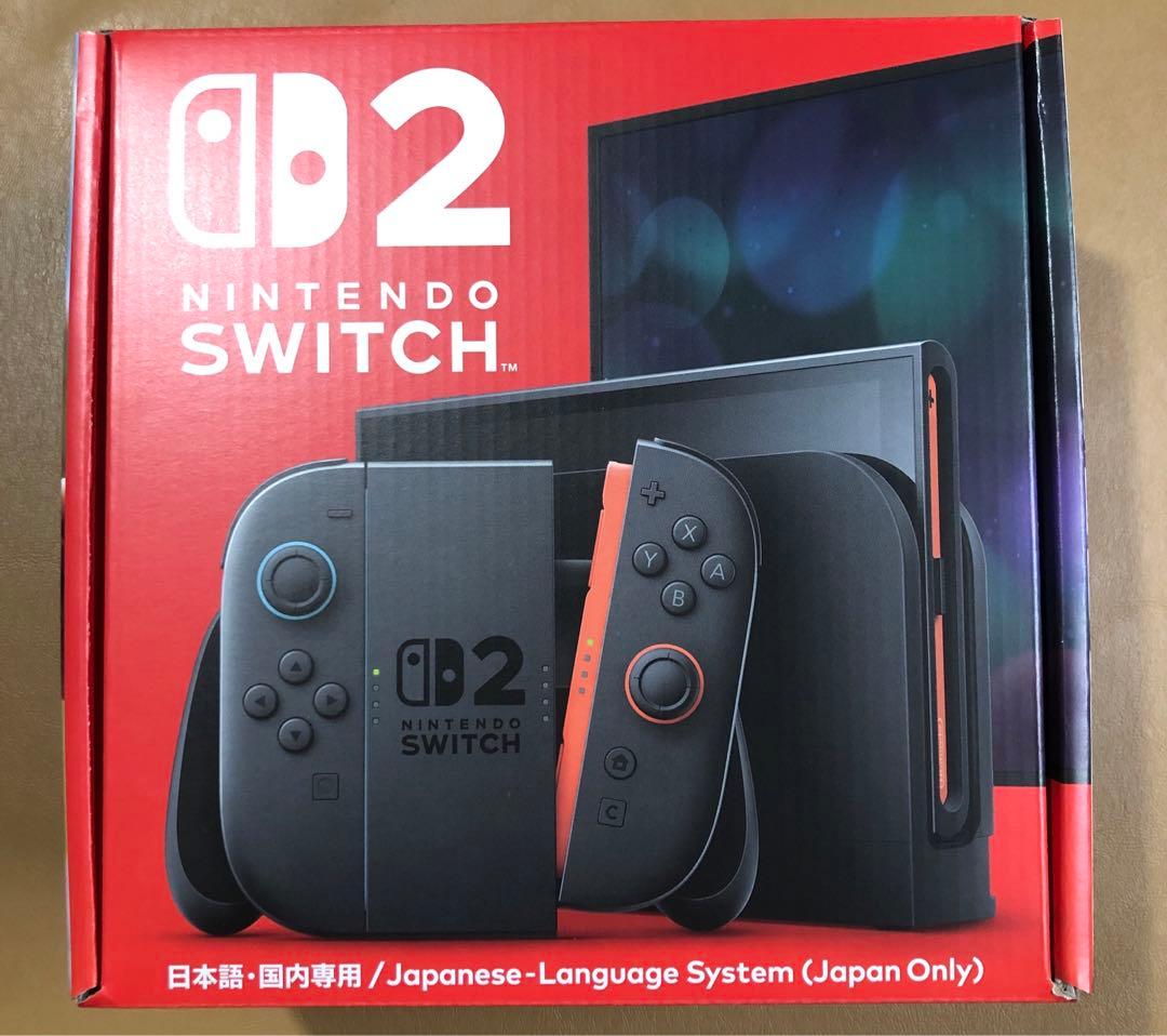 新品未開封 Nintendo Switch 2（日本語・国内専用） 保証書付き