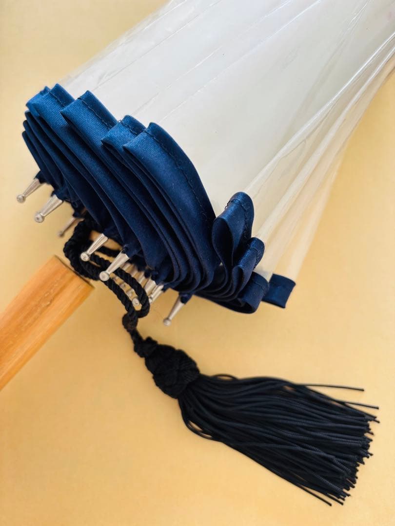 宮内庁御用達THIRD magagine ホワイトローズ社マリソル　ビニール雨傘