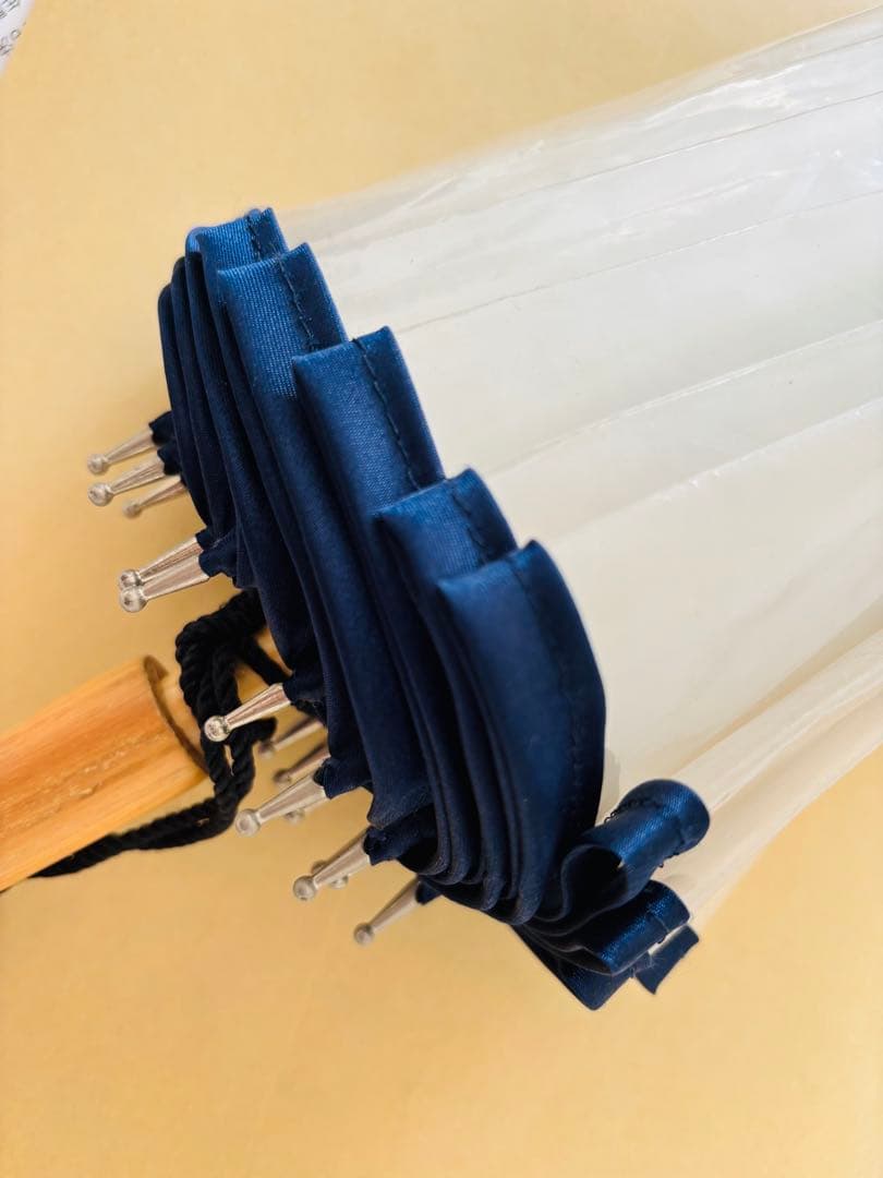 宮内庁御用達THIRD magagine ホワイトローズ社マリソル　ビニール雨傘