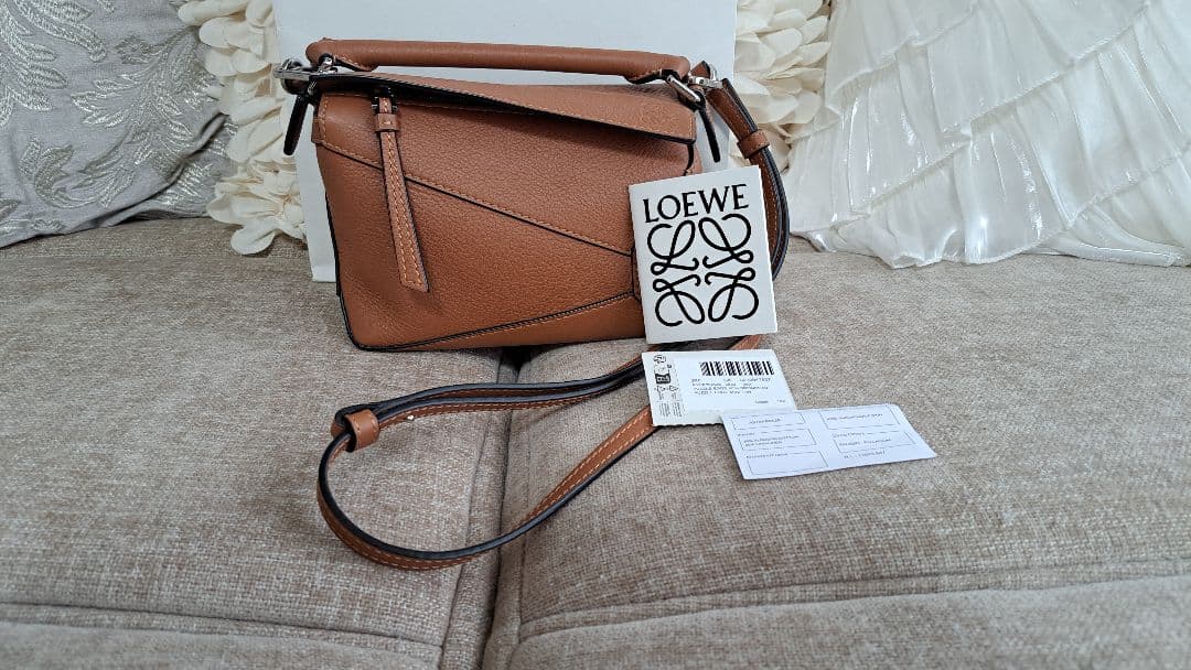 【美品】LOEWE パズルバッグ　ミニ　ショルダーバッグ