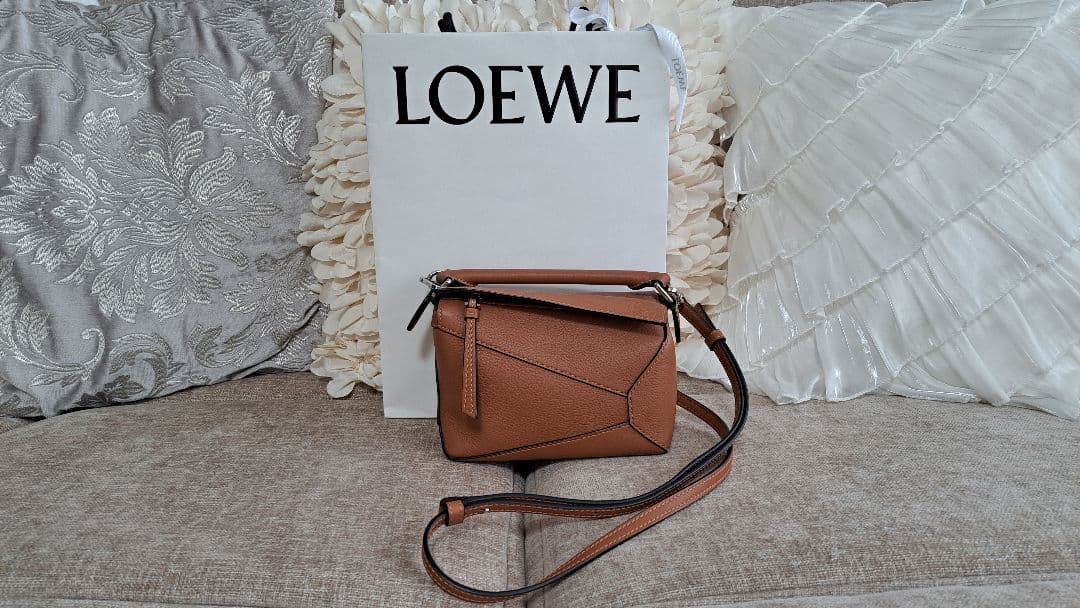 【美品】LOEWE パズルバッグ　ミニ　ショルダーバッグ