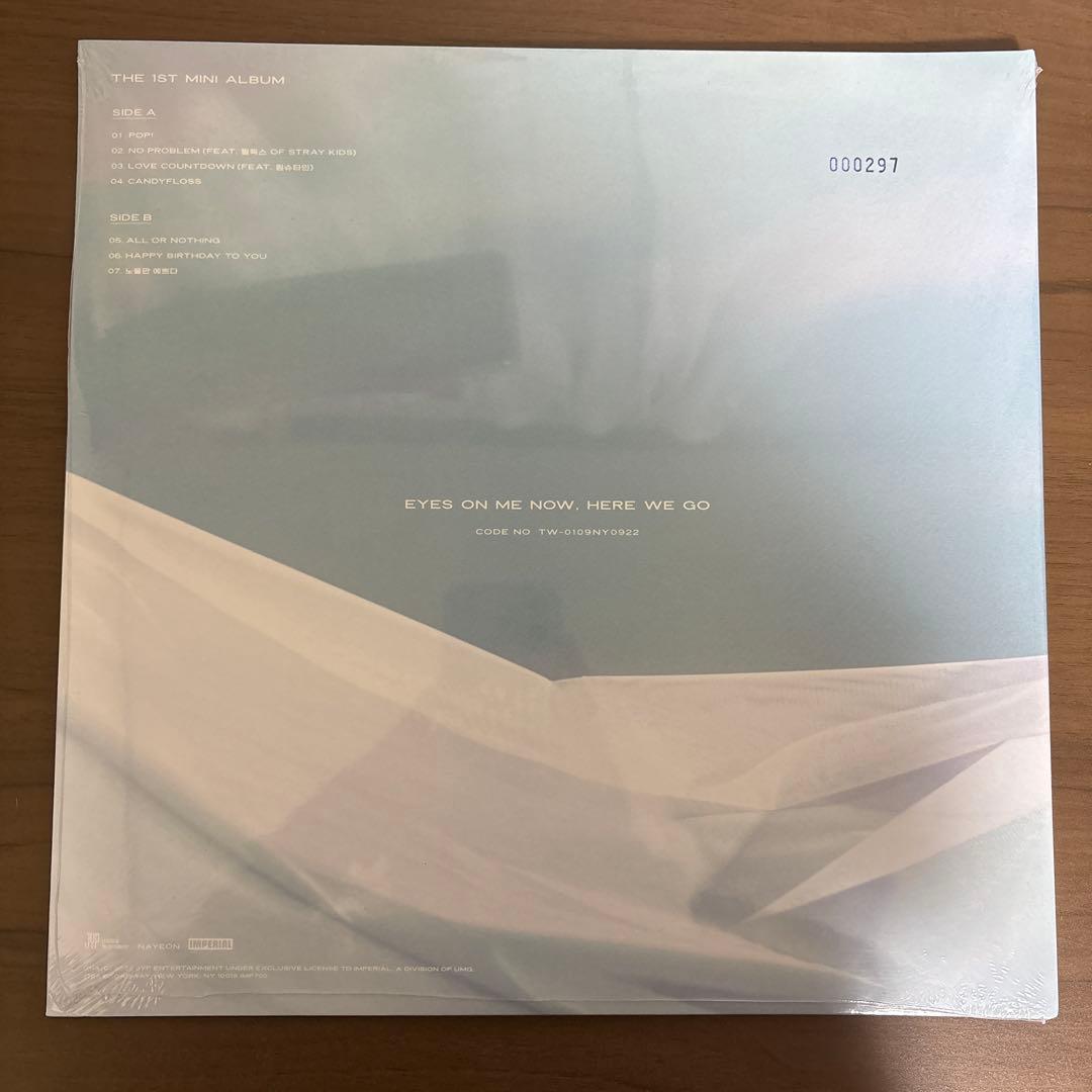 TWICE ナヨン IM NAYEON レコード　Pop Pink Color