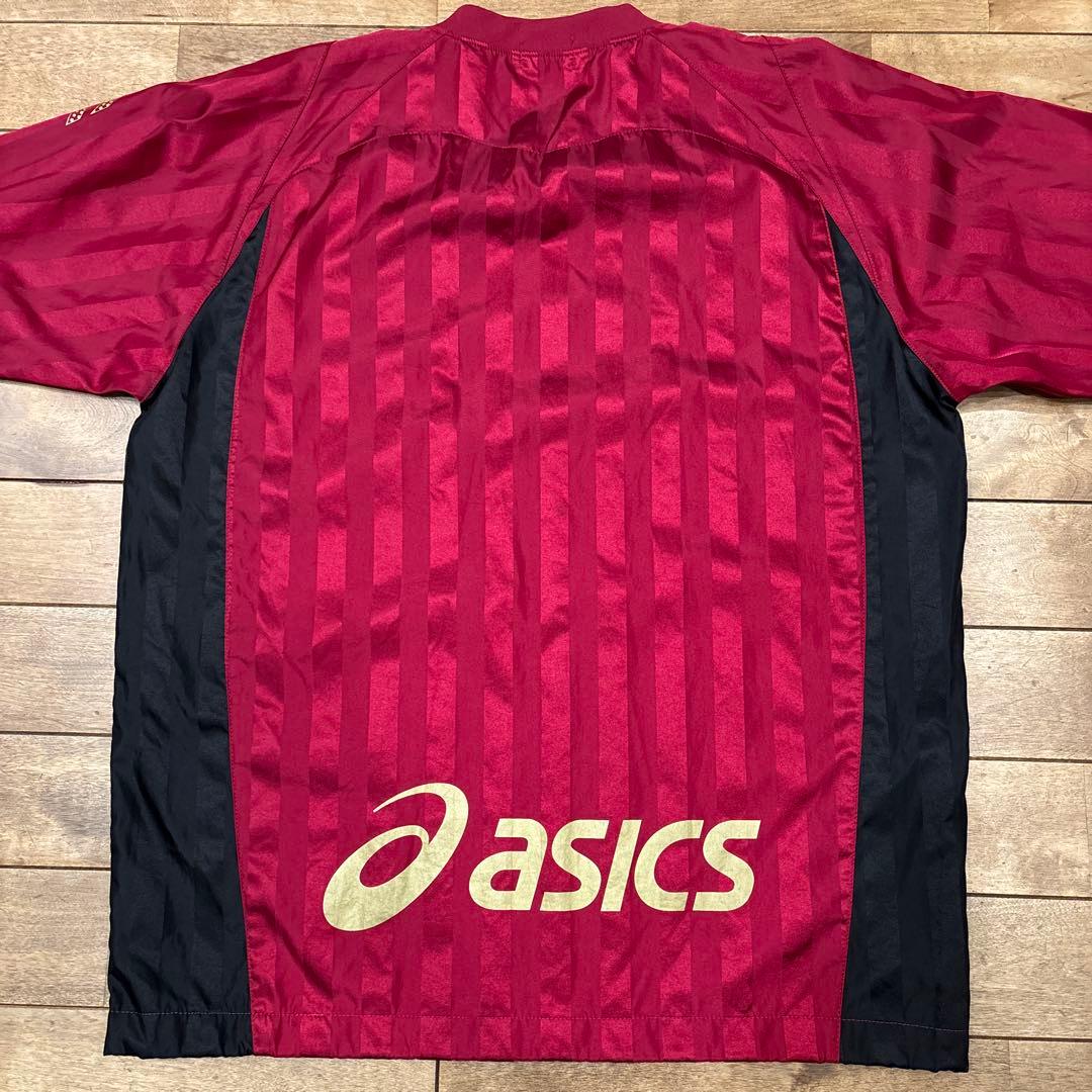 【極美品】ヴィッセル神戸 ピステ上下 セットアップ ナイロン アシックス XL