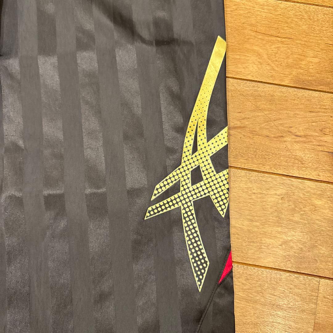 【極美品】ヴィッセル神戸 ピステ上下 セットアップ ナイロン アシックス XL