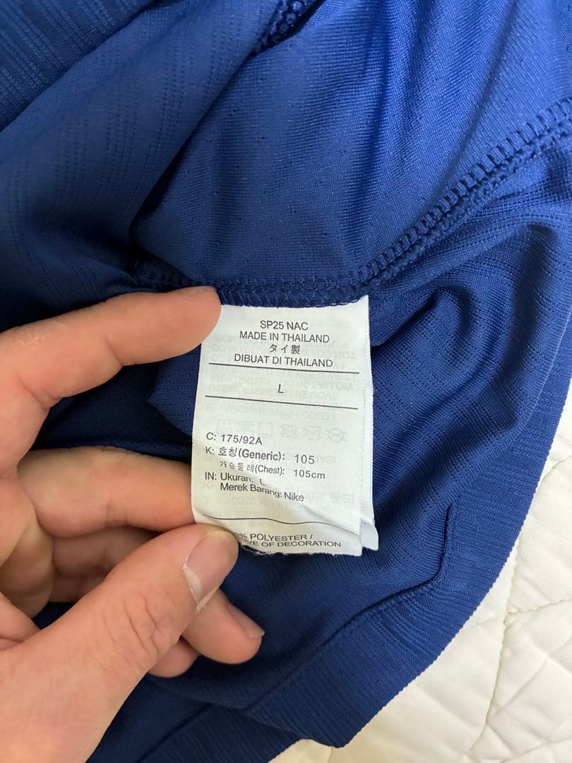 PSG 24-25 4th 長袖　オーセンティック　L