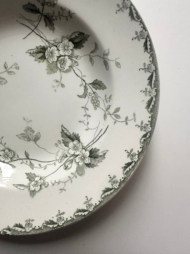 st amand サンタマン　バラ　フランス　アンティーク　プレート　皿