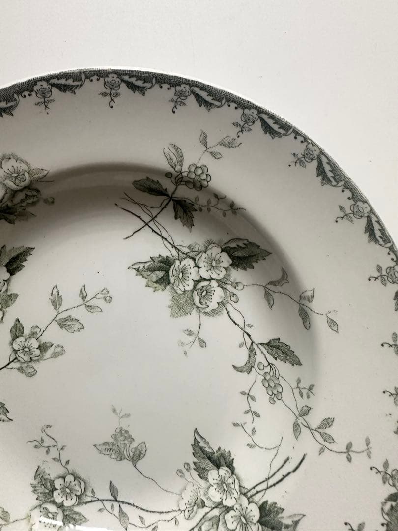 st amand サンタマン　バラ　フランス　アンティーク　プレート　皿