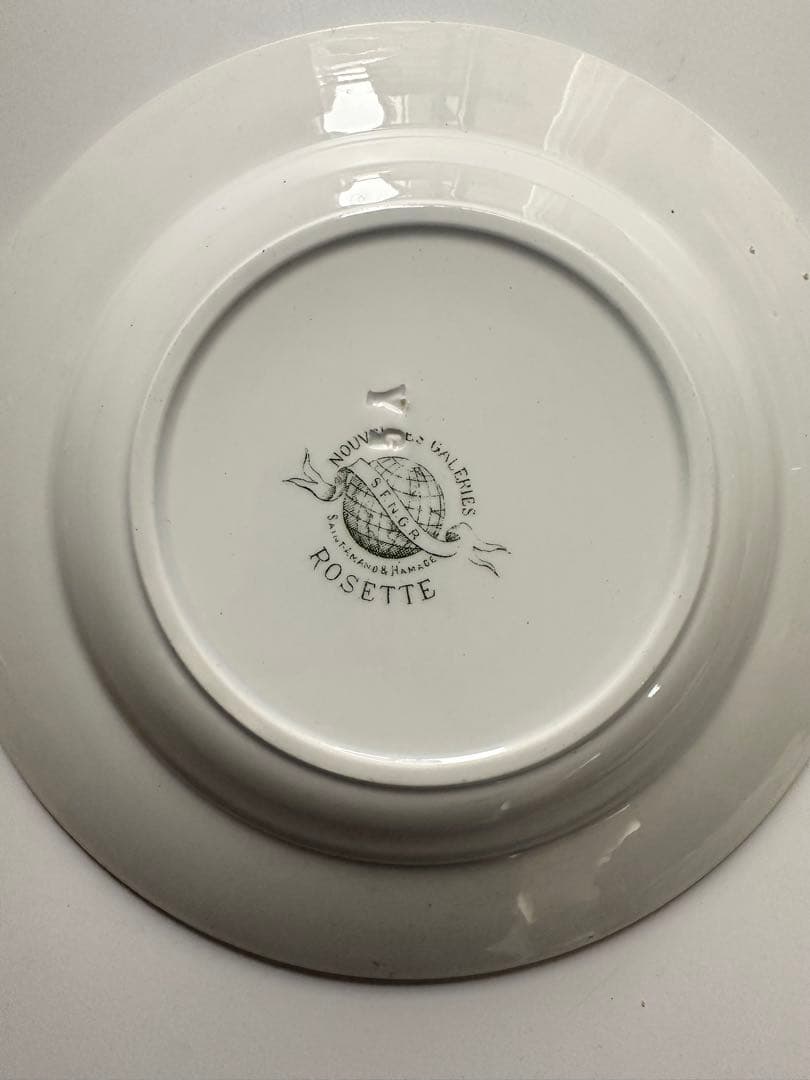st amand サンタマン　バラ　フランス　アンティーク　プレート　皿