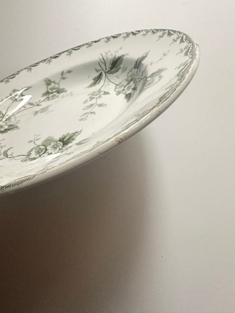 st amand サンタマン　バラ　フランス　アンティーク　プレート　皿