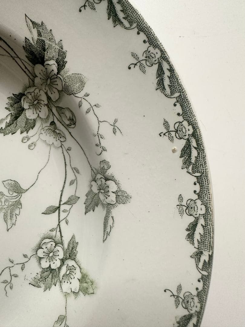 st amand サンタマン　バラ　フランス　アンティーク　プレート　皿