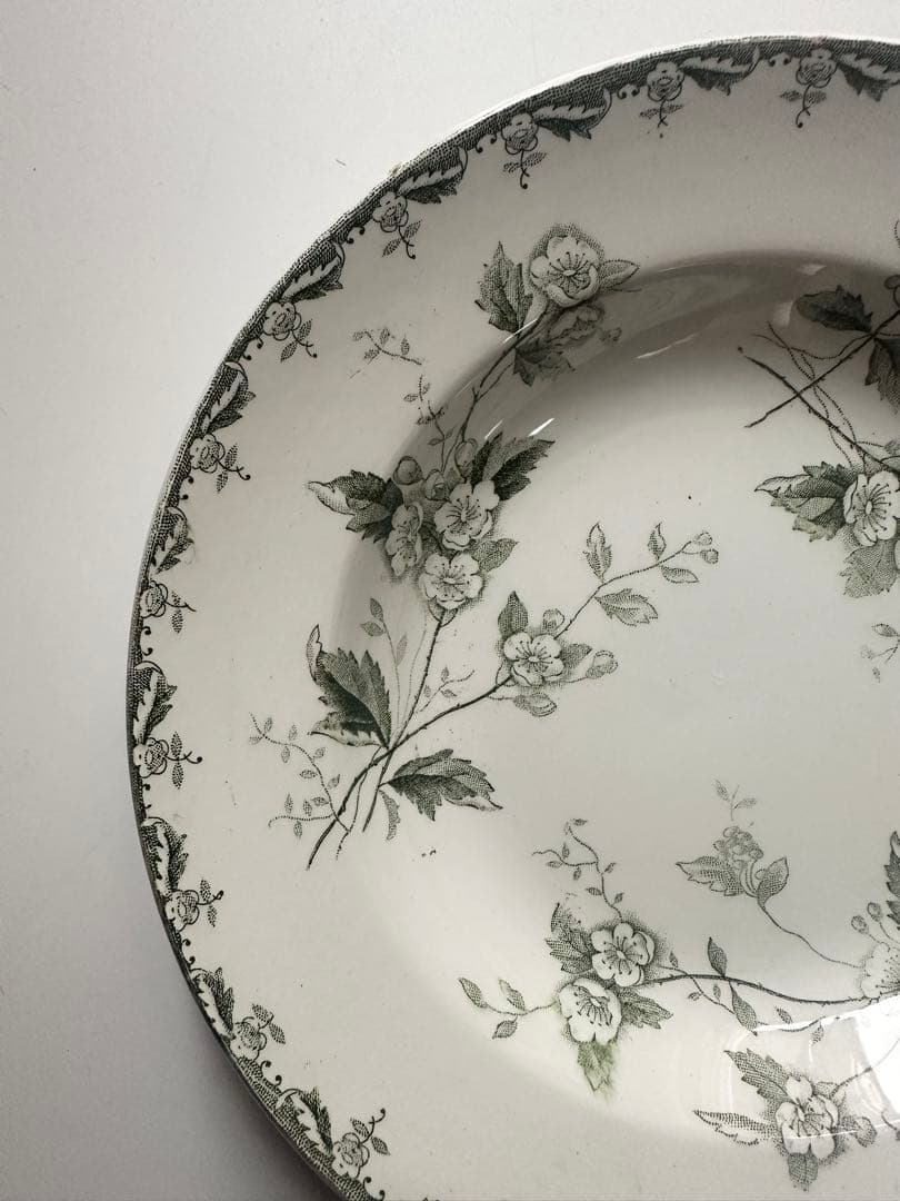 st amand サンタマン　バラ　フランス　アンティーク　プレート　皿