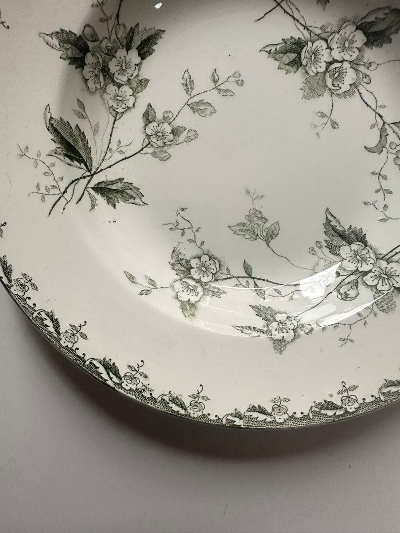 st amand サンタマン　バラ　フランス　アンティーク　プレート　皿