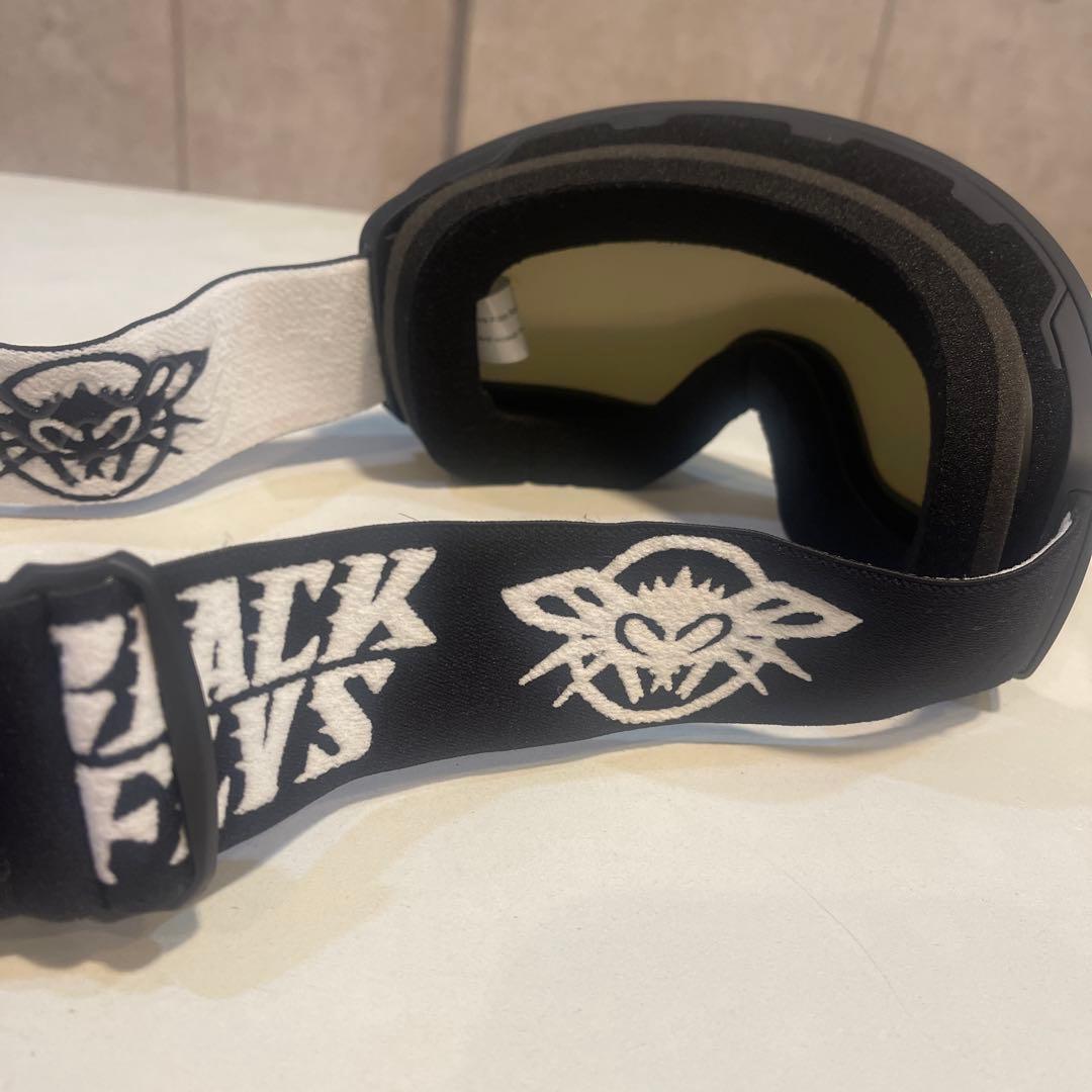 BLACKFLYS スノーゴーグル mirrorライトスモーク　マグネット式