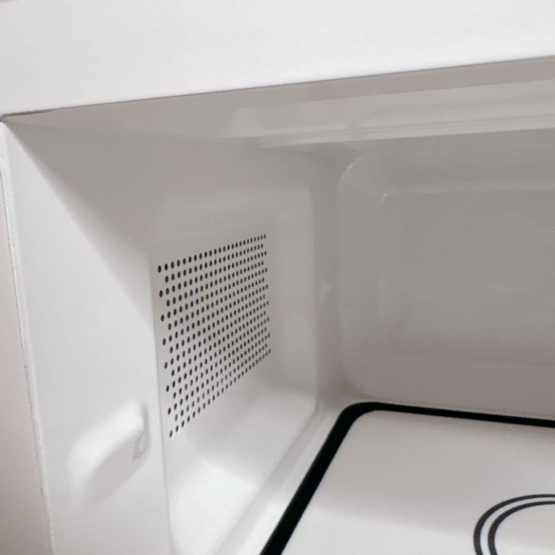 【極美品】 無印良品 電子レンジ ホワイト 白 MJ-SER18A