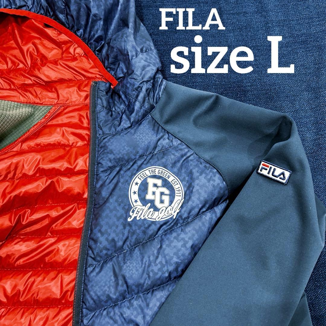 FILA ライトダウン ゴルフジャケット