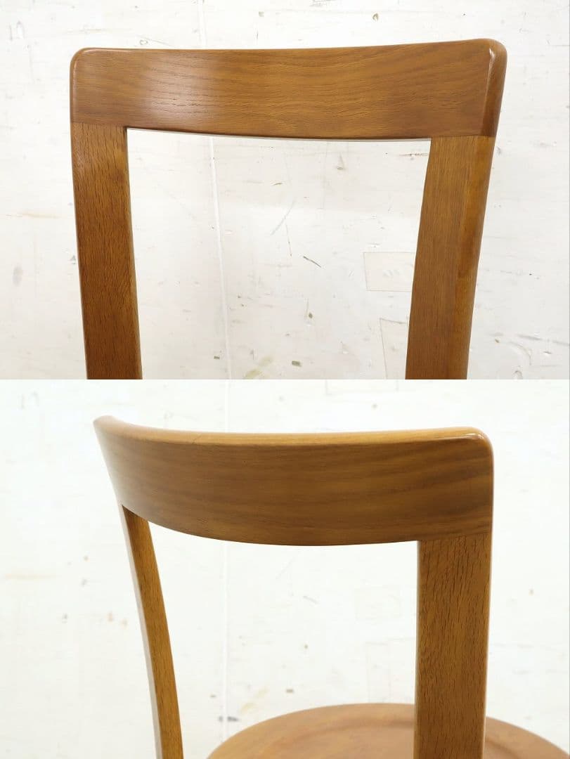 あ　プロフ必読！【浜本工芸】ナラ材オーク材無垢・チェア◆DC-6020