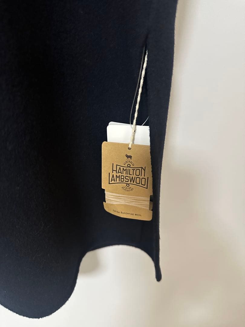 HAMILTON ダブルフェイスロングチェスターコート　SLOBE IENA