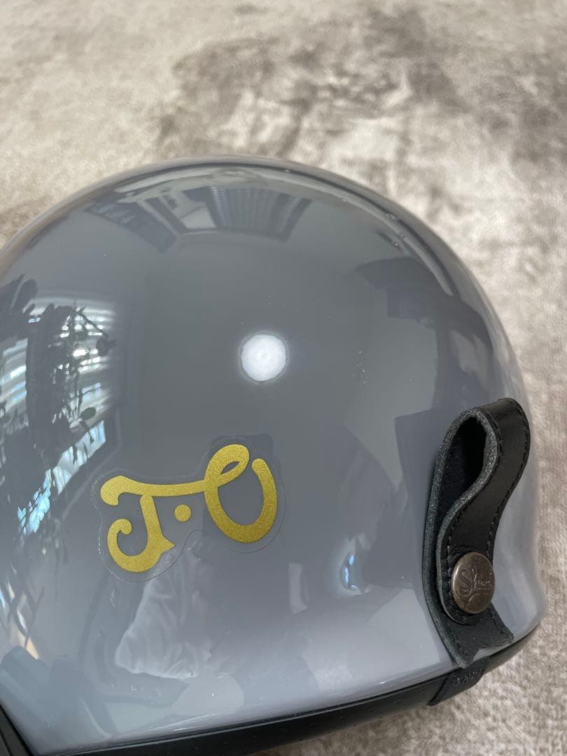 SHOEI グレー ジェットヘルメット Bafm通信機能付き