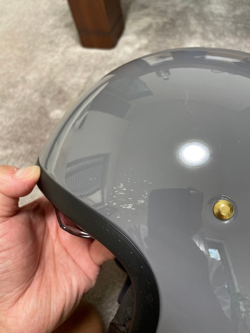 SHOEI グレー ジェットヘルメット Bafm通信機能付き