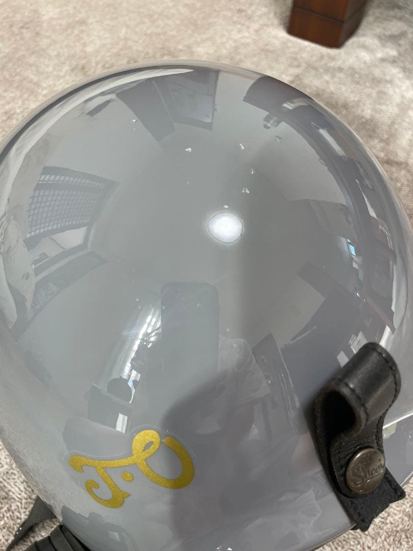 SHOEI グレー ジェットヘルメット Bafm通信機能付き