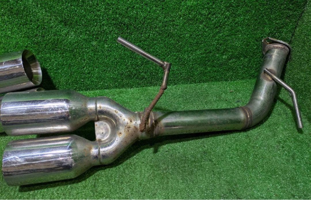 日産　スカイライン　V36　マフラー　リアピース　４本出し　ストレート　加工品