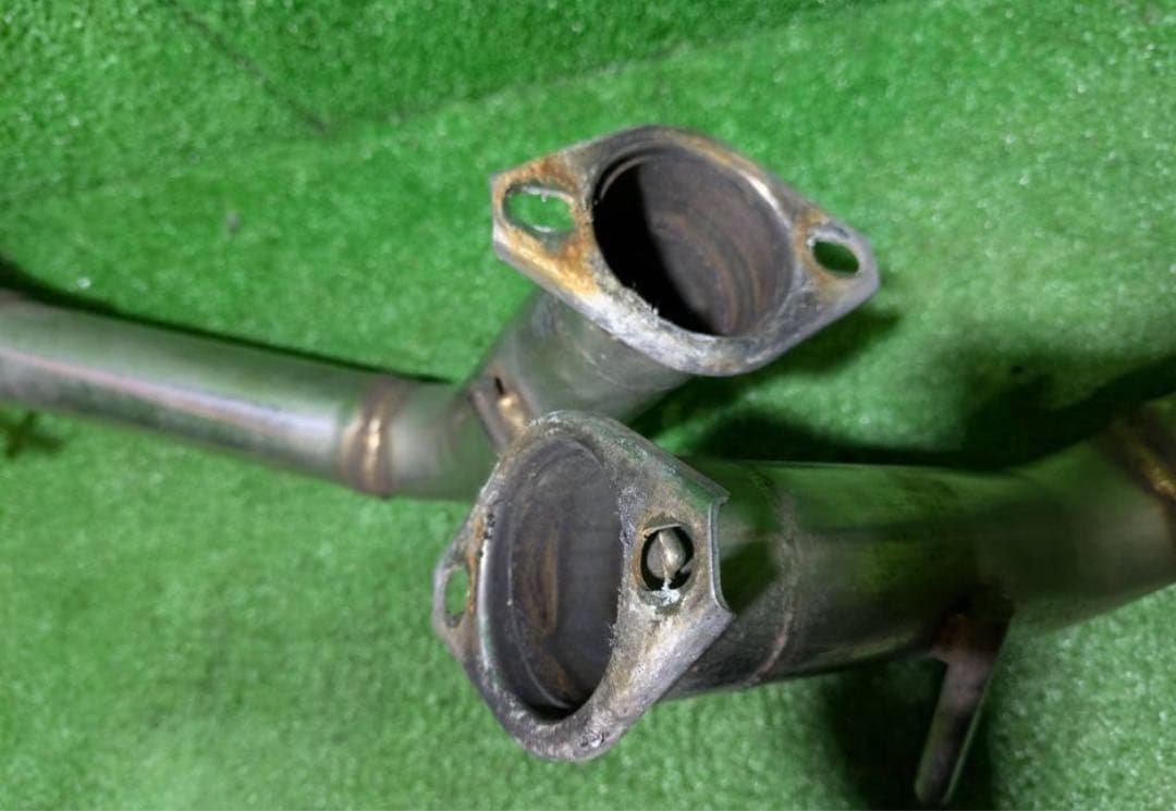 日産　スカイライン　V36　マフラー　リアピース　４本出し　ストレート　加工品