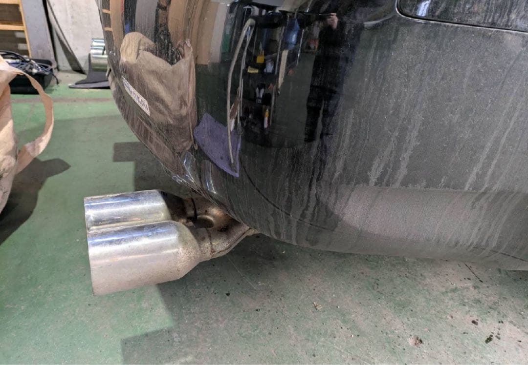 日産　スカイライン　V36　マフラー　リアピース　４本出し　ストレート　加工品