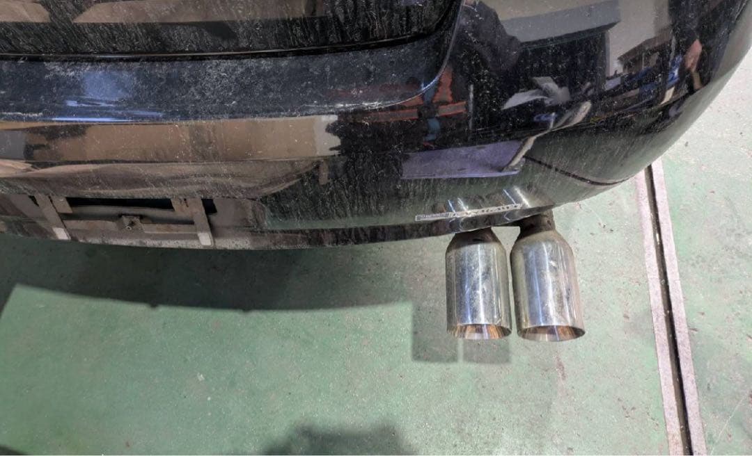 日産　スカイライン　V36　マフラー　リアピース　４本出し　ストレート　加工品