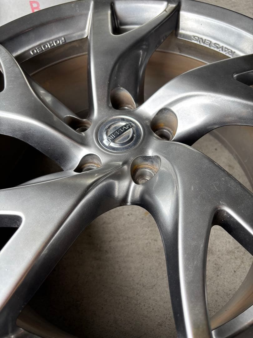 フェアレディZ 19インチ Z34 レイズ　前後